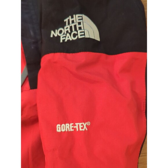VTG 90s The North Face Red Black Gortex Mountain Lite Jacket Men's Medium - Picture 2 of 9